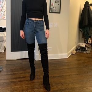 Steve Madden Suede Thigh-High Boots